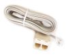 Picture of LEAD RJ11-PLUG TO 2xRJ11-SOCKETS L=4.5m BEIGE