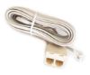 Picture of LEAD RJ11-PLUG TO 2xRJ11-SOCKETS L=4.5m BEIGE