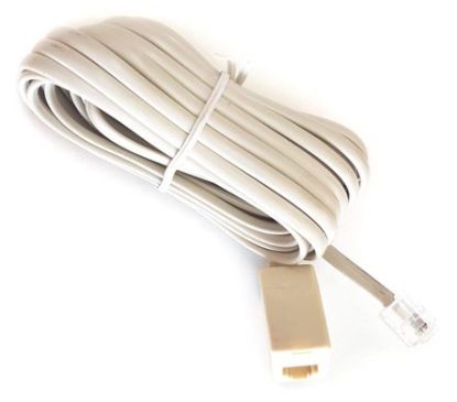 Picture of LEAD RJ11-PLUG TO RJ11-SOCKET L= 4.5m BEIGE
