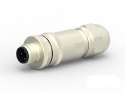 Picture of PLUG CIRCULAR M12 3W CLAMP