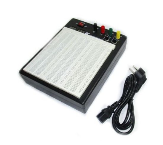 Picture of ABS 2420 TIE-POINT BREADBOARD WITH PSU