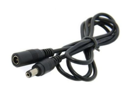 Picture of 2.5mm ADAPTOR LEAD DC PLUG TO DC SOCKET 5m LONG