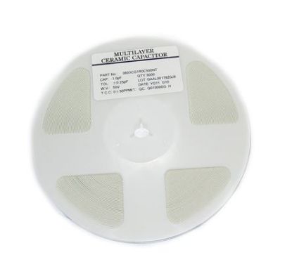 Picture of CERAMIC CAPACITOR SMD 0603 NPO 1pF 50V - 5K/REEL