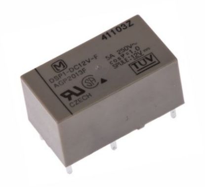 Picture of RELAY SPST 5A 12V RECT PCB
