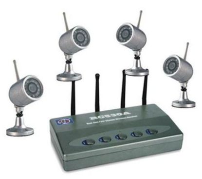 Picture of CAMERA KIT WIRELESS, 4 CAMS