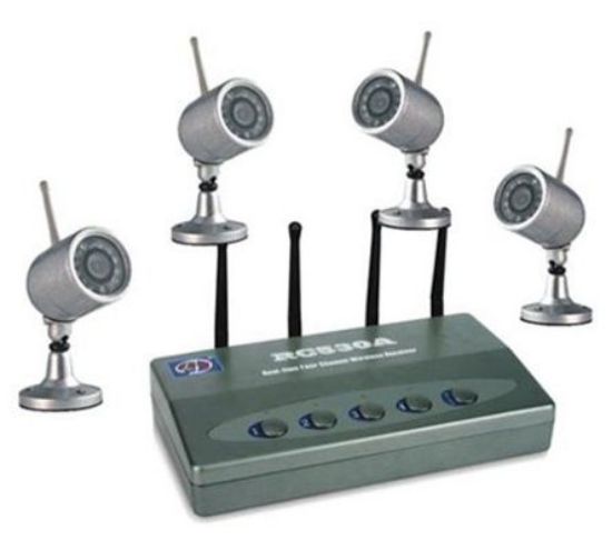 Picture of CAMERA KIT WIRELESS, 4 CAMS