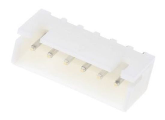 Picture of CONNECTOR HEADER SIL 6W P=2.5mm