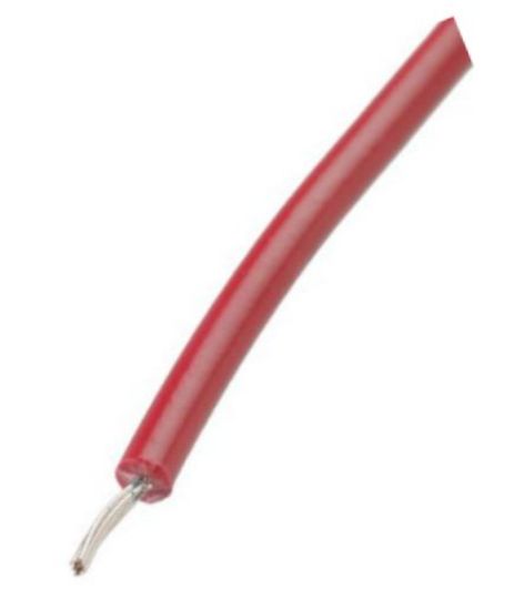 Picture of HOOK UP WIRE 600 V 28 AWG, RED