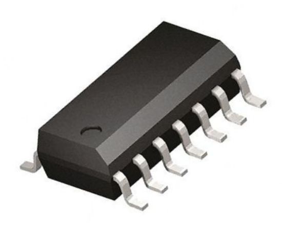 Picture of OP-AMP SMD RRIO 5V SOIC14 14Khz