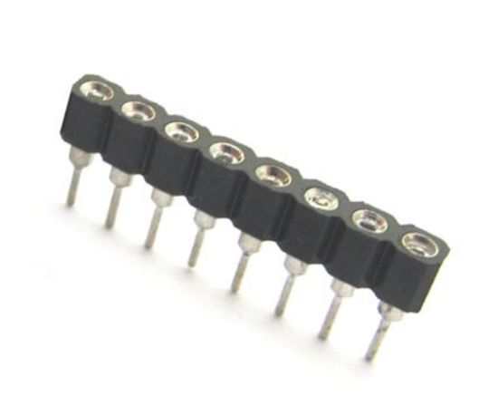 Picture of SOCKET SIL STRIP 8W 2.54mm TULIP