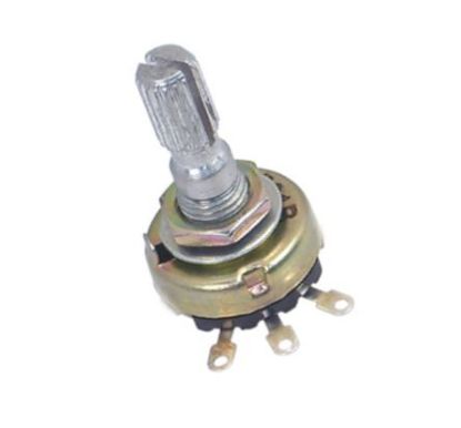 Picture of POTENTIONMETER LIN P/M SOLDER TERMINAL 17mm 20K