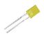 Picture of 5x5mm SQUARE DIFFUSED YELLOW LED 5mcd