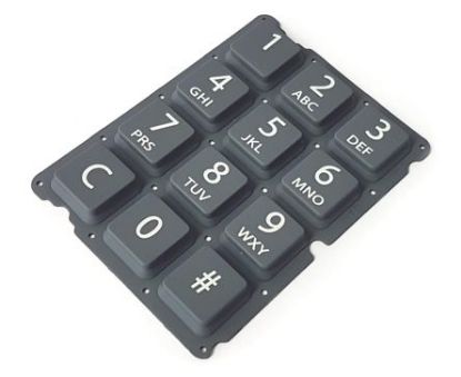 Picture of RUBBER KEYPAD ONLY