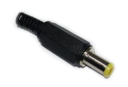 Picture of 1.0mm DC PLUG IN-LINE OD5.0xID:3.4mm L=9.5