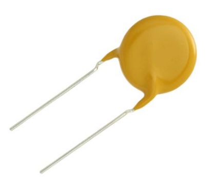 Picture of CERAMIC DISC CAPACITOR 1500pF 400VAC P=10