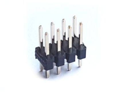 Picture of HEADER DIL 8W 6x2.54x3mm TH=11.54