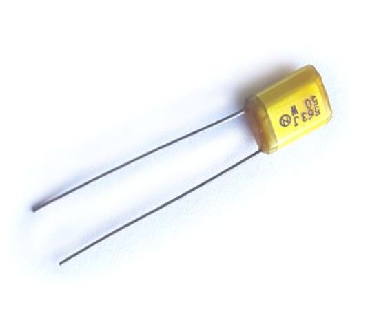 Picture of POLYESTER FILM CAPACITOR 56nF 50V P=5
