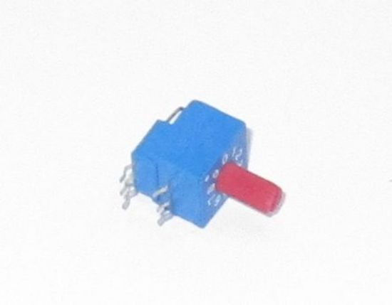 Picture of ROTARY DIP SWITCH  10W R/A C/CODE SHAFT