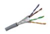 Picture of CAT6 FTP ETHERNET CABLE CCA 8C SOLID GREY - DEBULK