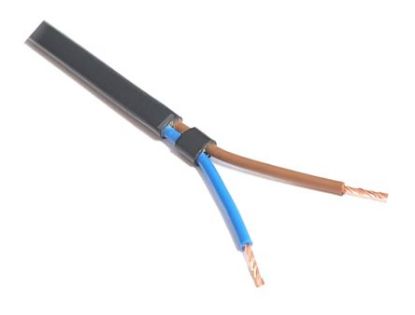 Picture of CABTYRE CABLE 2C 1.5 O=7.8 BLACK - 100M/ROLL