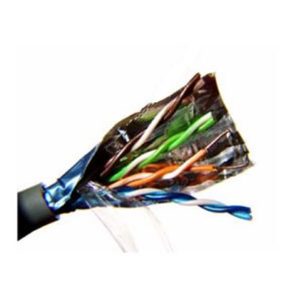 Picture of CAT5E FTP ETHERNET CABLE CCA 8C SOLID GREY - DEBULK