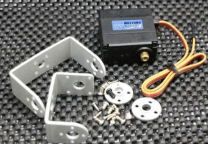 Picture of DIGITAL SERVO MOTOR KIT W/BRACKET 6V 10Kg.cm