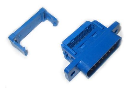 Picture of IDC PLUG D-SUB 15W METAL MNT & PLASTIC STRAIN W/CLIP