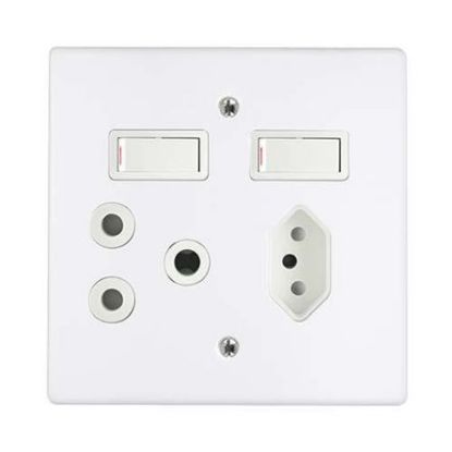 Picture of SOCKET MAINS 16A WHITE