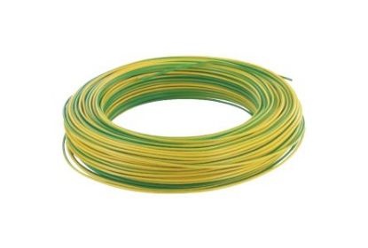 Picture of WIRE M/S CSA=16.0 O=8.1 GREEN & YELLOW - DEBULK