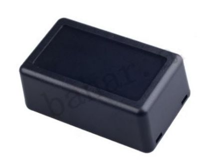 Picture of PLASTIC ENCLOSURE ABS BLACK 62x37x25