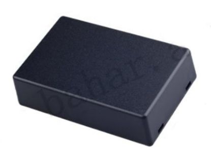 Picture of PLASTIC ENCLOSURE ABS BLACK 71x46x19