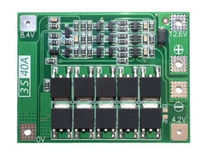Picture of LI-ION BMS 3-SERIES 12.6V 40A