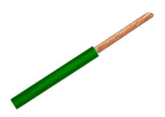 Picture of WIRE M/S CSA=0.5 O=2.5 GREEN - 100m/ROLL