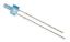 Picture of LED 2mm BLUE FLAT 400-600mcd 120DEG