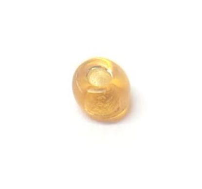 Picture of GOLD GLASS SPACER 4mm ID=1.3mm - 600P/BAG
