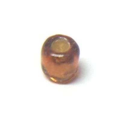 Picture of BROWN GLASS SPACER 4mm ID=1.3mm - MPQ=100