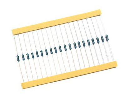 Picture of RESISTOR 1/4W ROUND M/F 1%  470K - 1K/BAG
