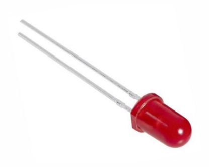 Picture of FLASH 5mm RED LED 700mCD 620nm 120-D