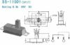 Picture of SLIDE SWITCH SPST 30x7mm 0.3A 50VDC