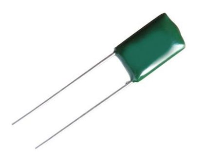 Picture of POLYESTER FILM CAPACITOR 22uF 100V P=7.5mm
