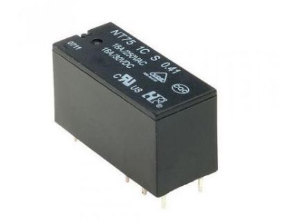 Picture of RELAY DPDT 8A 12VDC RECT 8PIN