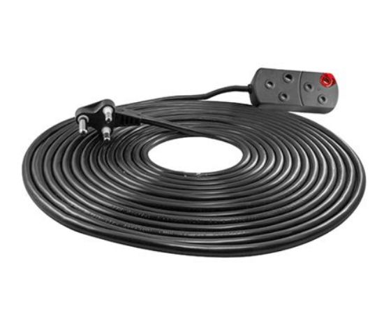 Picture of EXTENSION CABLE / CORD 16A 15METER 1.5mm2 BLACK