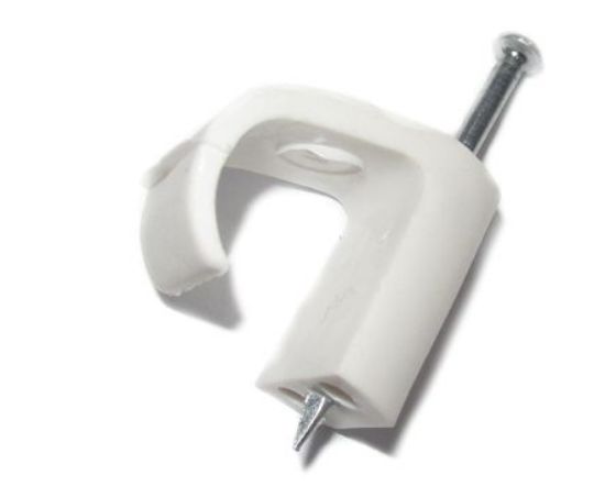 Picture of CIRCLE NAIL IN SADDLE 5mm WHITE - DEBULK