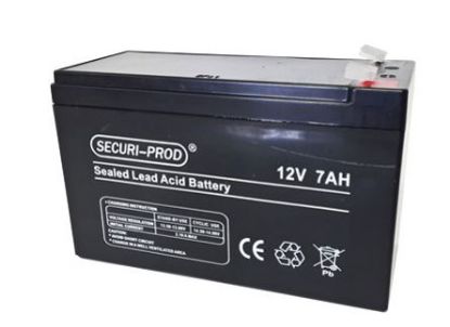 Picture of BATTERY SLA 12V 7AH 151x65x94-4.8MM SPADE TERM
