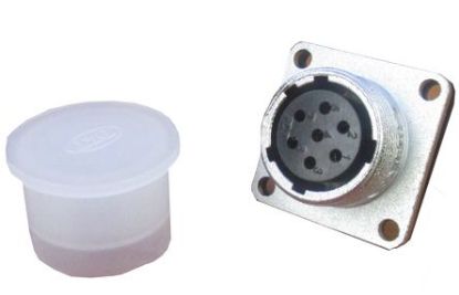 Picture of CIRCULAR POWER CONN M22 7W SOCKET PANEL MNT