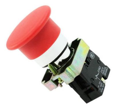 Picture of 22mm PUSH BUTTON TWIST-NO LATCH NC RED