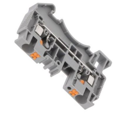 Picture of TERMINAL BLOCK D/R GREY 6.2MM PUSH-IN