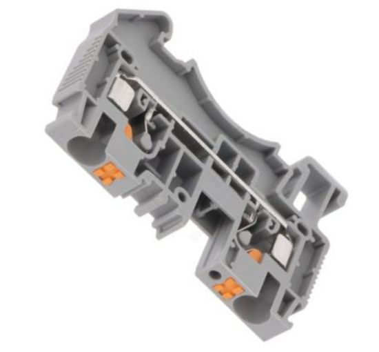 Picture of TERMINAL BLOCK D/R GREY 6.2MM PUSH-IN