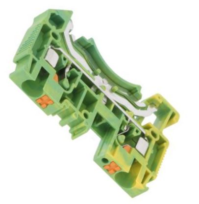 Picture of TERMINAL BLOCK D/R GREEN 6.2MM