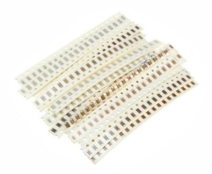 Picture of ASSORTMENT OF SMD 1206 CAP 1-820PF 27-VALUES